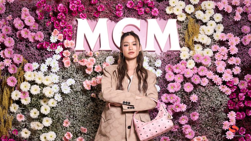โยเกิร์ต  ณัฐฐชาช์ “ร่วมเซอร์ไพรส์เปิดตัว ‘MCM Soft Pink Pop-Up Store’