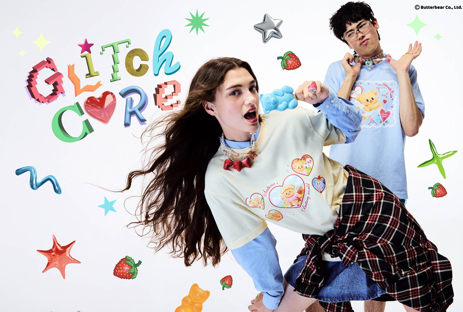 SABINA พร้อมเสิร์ฟ Butterbear คอลเลคชั่นใหม่ Butterbear x Sabina : Glitchcore